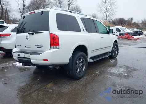 2013 Nissan Armada Platinum from USA, damaged, VIN 5N1AA0NE1DN606997